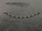 Marcasite Detailed Double Bar Link 5.5mm Wide 8in Long Sterling Silver Bracelet