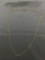 Rope Link 1.0mm Wide 18in Long Gold-Tone Sterling Silver Chain