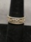 Irish Claddagh Design 6.5mm Wide Sterling Silver Band