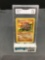 GMA Graded 1999 Pokemon Fossil #37 GRAVELER Trading Card - NM+ 7.5