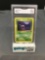 GMA Graded 1999 Pokemon Fossil #48 GRIMER Trading Card - NM+ 7.5