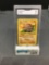 GMA Graded 1999 Pokemon Fossil #37 GRAVELER Trading Card - NM 7