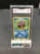 GMA Graded 1999 Pokemon Fossil #54 SHELLDER Trading Card - NM 7