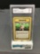 GMA Graded 1999 Pokemon Fossil 1st Edition #61 RECYCLE Trading Card - NM 7