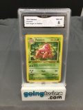 GMA Graded 1999 Pokemon Jungle 1st Edition #41 PARASECT Trading Card - NM-MT 8