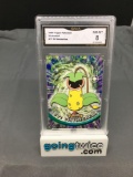 GMA Graded 2000 Pokemon Topps TV Animation #71 VICTREEBEL Trading Card - NM-MT 8