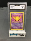 GMA Graded 2000 Pokemon Team Rocket #54 DROWZEE Trading Card - NM-MT 8