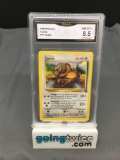 GMA Graded 1999 Pokemon Jungle #47 TAUROS Trading Card - NM-MT+ 8.5