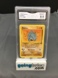 GMA Graded 1999 Pokemon Jungle #61 RHYHORN Trading Card - NM-MT+ 8.5