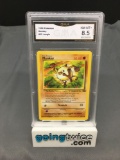 GMA Graded 1999 Pokemon Jungle #55 MANKEY Trading Card - NM-MT+ 8.5