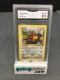 GMA Graded 1999 Pokemon Jungle #47 TAUROS Trading Card - NM-MT+ 8.5