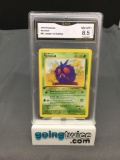 GMA Graded 1999 Pokemon Jungle 1st Edition #63 VENONAT Trading Card - NM-MT+ 8.5