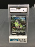 GMA Graded 2020 Pokemon Darkness Ablaze #128 GALARIAN STUNFISK V Holofoil Rare Trading Card - NM-MT+