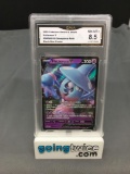 GMA Graded 2020 Pokemon Champion's Path Promo #SWSH055 HATTERENE V Holofoil Rare Trading Card -