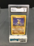 GMA Graded 2000 Pokemon Base 2 Set #70 CUBONE Trading Card - NM-MT 8