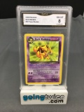 GMA Graded 2000 Pokemon Team Rocket #39 DARK KADABRA Trading Card - NM-MT 8