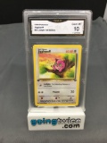 GMA Graded 1999 Pokemon Jungle 1st Edition #54 JIGGLYPUFF Trading Card - GEM MINT 10
