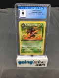 CGC Graded 2000 Pokemon Team Rocket 1st Edition #36 DARK GLOOM Trading Card - MINT 9