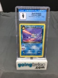 CGC Graded 2000 Pokemon Team Rocket 1st Edition #37 DARK GOLDUCK Trading Card - MINT 9