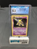 CGC Graded 2000 Pokemon Team Rocket 1st Edition #18 DARK ALAKAZAM Trading Card - NM-MT+ 8.5