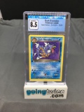 CGC Graded 2000 Pokemon Team Rocket 1st Edition #25 DARK GYARADOS Trading Card - NM-MT+ 8.5
