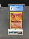 CGC Graded 2000 Pokemon Team Rocket 1st Edition #335 DARK FLAREON Trading Card - NM-MT 8