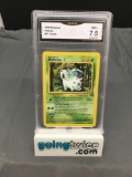 GMA Graded 1999 Pokemon Jungle #57 NIDORAN Trading Card - NM+ 7.5