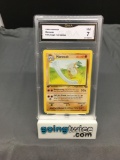 GMA Graded 1999 Pokemon Jungle 1st Edition #39 MAROWAK Trading Card - NM 7