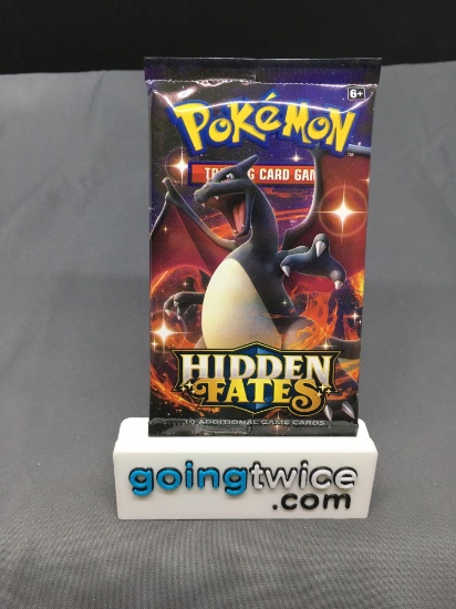 Factory Sealed Pokemon 10 Card Booster Pack - 2019 Sun & Moon Hidden Fates