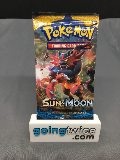 Factory Sealed Pokemon SUN & MOON Base 10 Card Booster Pack