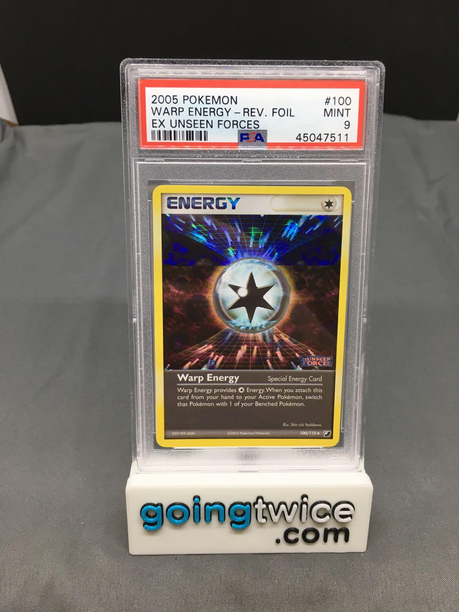 warp energy pokemon card 9.5 - Warp Energy Gold Card - 123/111 - 2017 - Crimson Invasion main image 0