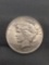 1923 United States Peace Silver Dollar - 90% Silver Coin from Estate