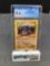 CGC Graded 1999 Pokemon Jungle 1st Edition #45 RHYDON Trading Card - GEM MINT 9.5