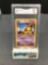 GMA Graded 1999 Pokemon Base Set Unlimited #43 ABRA Trading Card - NM-MT 8