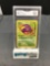 GMA Graded 1999 Pokemon Fossil 1st Edition #46 EKANS Trading Card - NM-MT+ 8.5