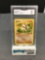 GMA Graded 1999 Pokemon Jungle 1st Edition #55 MANKEY Trading Card - MINT 9