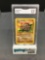 GMA Graded 1999 Pokemon Fossil #37 GRAVELER Trading Card - EX-NM+ 6.5