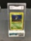 GMA Graded 1999 Pokemon Jungle #58 ODDISH Trading Card - MINT 9