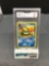 GMA Graded 1999 Pokemon Fossil 1st Edition #52 OMANYTE Trading Card - MINT 9