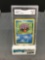 GMA Graded 1999 Pokemon Fossil 1st Edition #54 SHELLDER Trading Card - GEM MINT 10