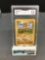 GMA Graded 1999 Pokemon Base Set Unlimited #47 DIGLETT Trading Card - VG-EX+ 4.5