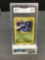 GMA Graded 1999 Pokemon Fossil #34 GOLBAT Trading Card - NM-MT 8