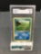 GMA Graded 1999 Pokemon Fossil 1st Edition #49 HORSEA Trading Card - NM-MT 8