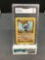 GMA Graded 2000 Pokemon Team Rocket #40 DARK MACHOKE Trading Card - NM 7