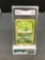 GMA Graded 2000 Pokemon Team Rocket #63 ODDISH Trading Card - NM+ 7.5
