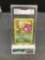 GMA Graded 2000 Pokemon Team Rocket #58 KOFFING Trading Card - NM 7