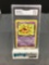 GMA Graded 2000 Pokemon Team Rocket #39 DARK KADABRA Trading Card - NM+ 7.5