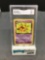 GMA Graded 2000 Pokemon Team Rocket #39 DARK KADABRA Trading Card - EX 5