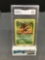 GMA Graded 2000 Pokemon Team Rocket #39 DARK GLOOM Trading Card - NM+ 7.5