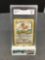 GMA Graded 1999 Pokemon Base Set Unlimited #22 PIDGEOTTO Trading Card - NM-MT 8